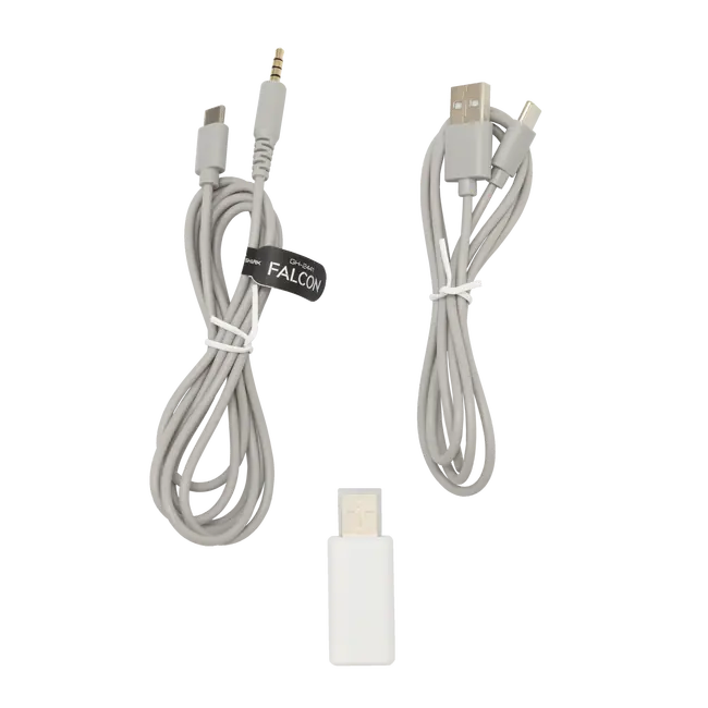 White Shark HEADSET WGH-2441 FALCON White/Grey - Wireless