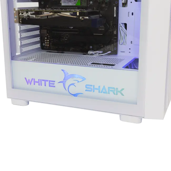 White Shark KUĆIŠTE GCC-2401 WARHEAD-3 BIJELO / 4 Fans 12cm RGB