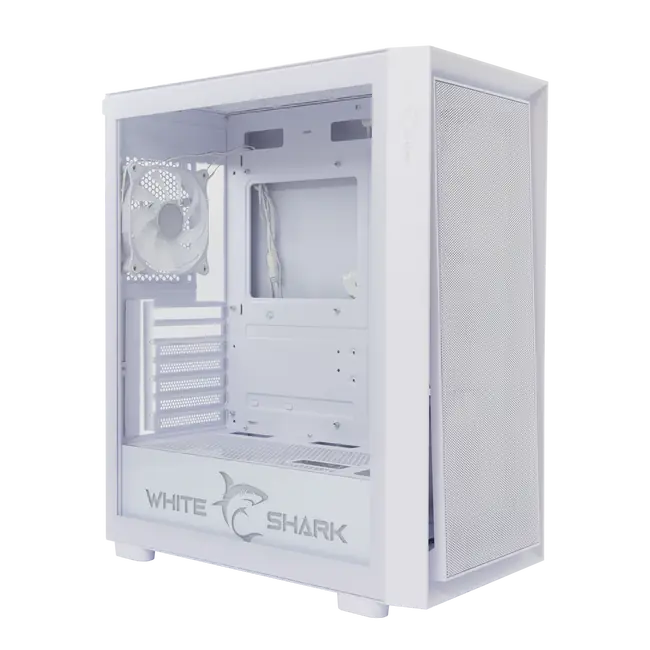 White Shark KUĆIŠTE GCC-2401 WARHEAD-3 BIJELO / 4 Fans 12cm RGB