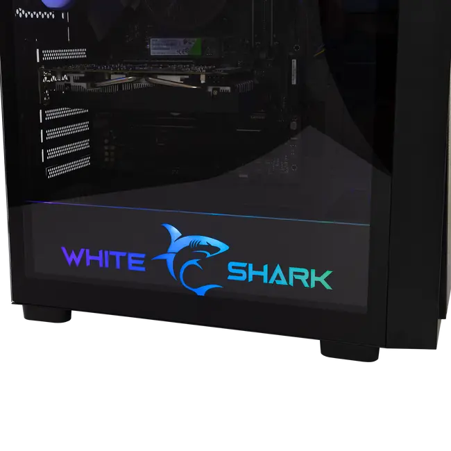 White Shark KUĆIŠTE GCC-2401 WARHEAD-3 CRNO / 4 Fans 12cm RGB