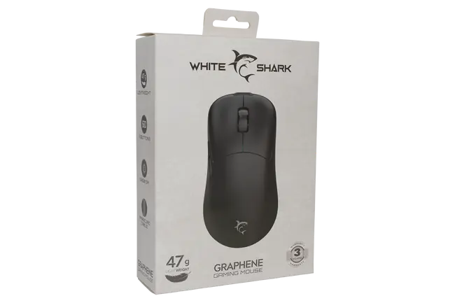 White Shark MOUSE GM-5014 GRAPHENE - Black