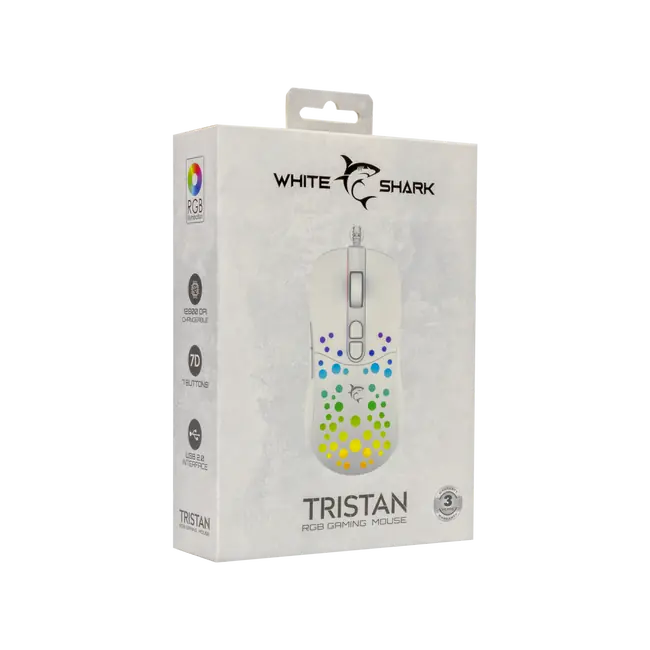 White Shark MOUSE GM-9004 TRISTAN-2 - White