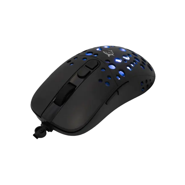 White Shark MIŠ GM-9004 TRISTAN-2 Crni RGB / 12.800 dpi