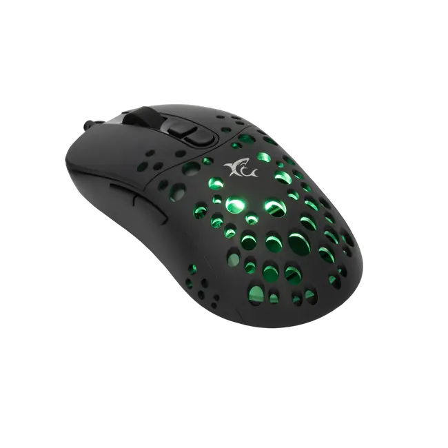 White Shark MIŠ GM-9004 TRISTAN-2 Crni RGB / 12.800 dpi