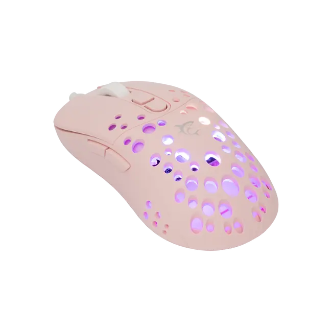 White Shark MIŠ GM-9004 TRISTAN-2 Roza RGB / 12.800 dpi