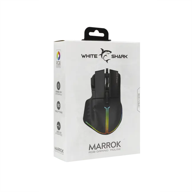 White Shark MOUSE GM-9006 MARROK - Black