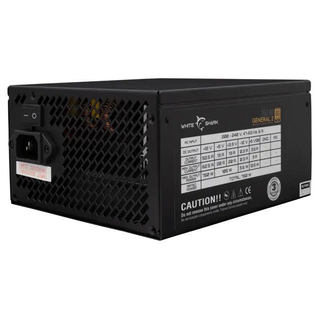 White Shark NAPAJANJE GPSU-750W GENERAL-2 750W 80+ GOLD Full Modular