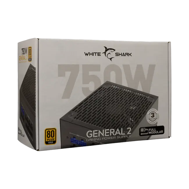 White Shark NAPAJANJE GPSU-750W GENERAL-2 750W 80+ GOLD Full Modular