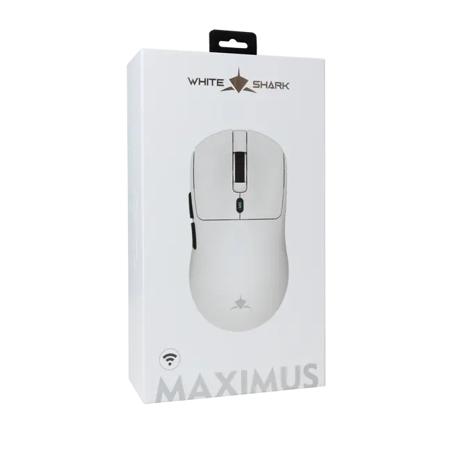 White Shark PL MIŠ GM-9010 MAXIMUS Bijeli