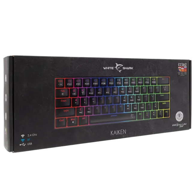 White Shark PL TIPKOVNICA GK-003112 KAIKEN / HR - Wireless