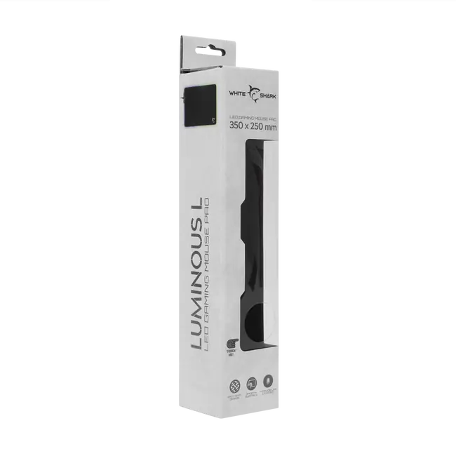 White Shark PODLOGA ZA MIŠ 35x25cm LED MP-1862 - LUMINOUS L