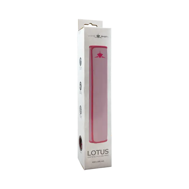 White Shark PODLOGA ZA MIŠ MP-2100 LOTUS Pink 40x30cm