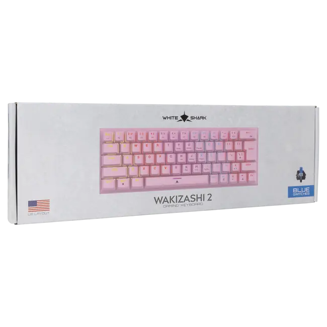 White Shark TIPKOVNICA GK-002421V2 WAKIZASHI-2 / Roza US-BLUE.SW