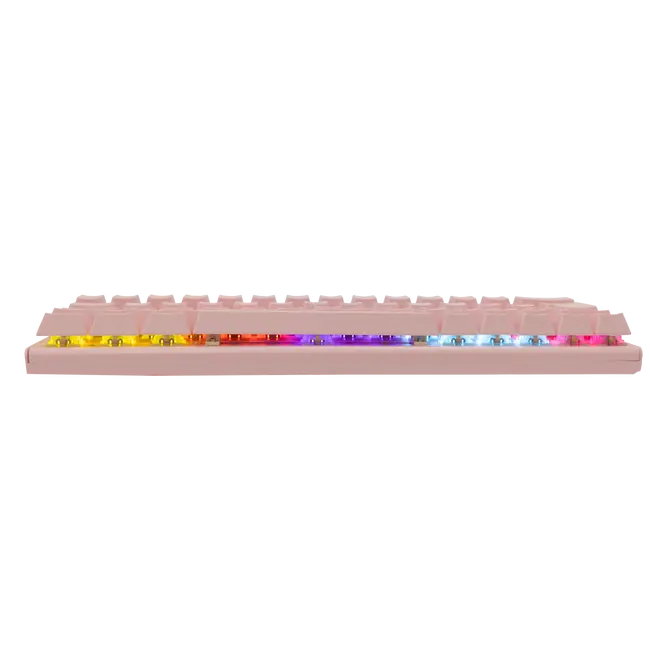White Shark GK-002422 WAKIZASHI Keyboard - Pink / Mechanical / HR - Blue Switches