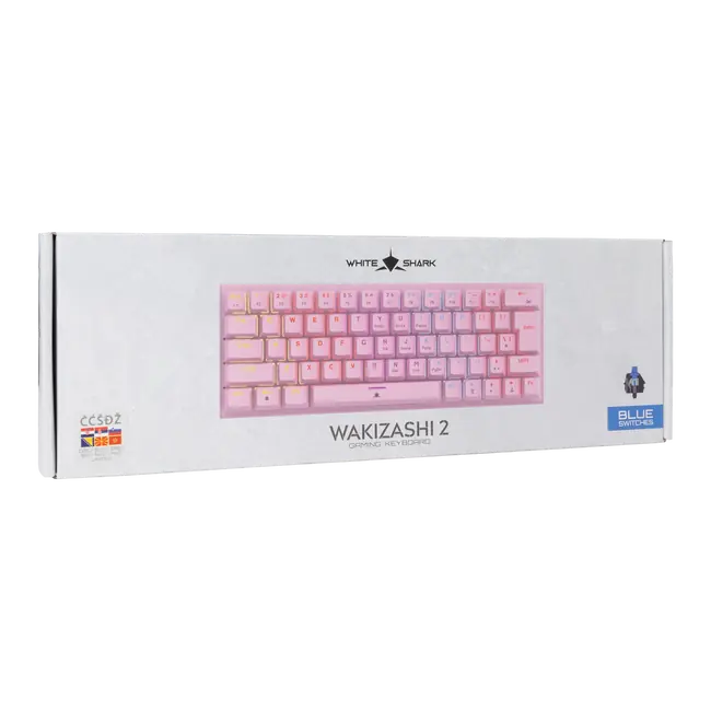 White Shark TIPKOVNICA GK-002422V2 WAKIZASHI-2 / Roza HR-BLUE.SW