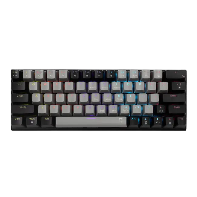 White Shark TIPKOVNICA GK-002711V2 WAKIZASHI-2 / Sivo-crna US-RED.SW