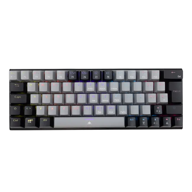 White Shark TIPKOVNICA GK-002712V2 WAKIZASHI-2 / Sivo-crna HR-RED.SW