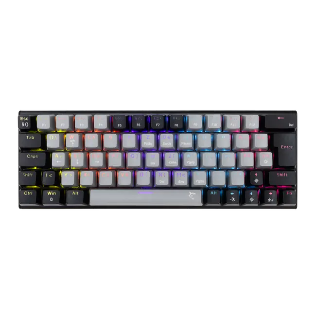 White Shark TIPKOVNICA GK-002713V2 WAKIZASHI-2 / Sivo-crna HU-RED.SW