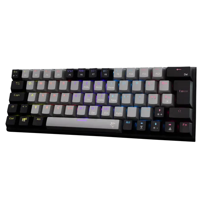 White Shark TIPKOVNICA GK-002722V2 WAKIZASHI-2 / Sivo-crna HR-BLUE.SW