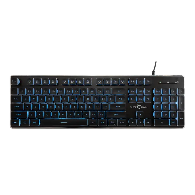 White Shark GK-003141 TACHI Keyboard - Black / US