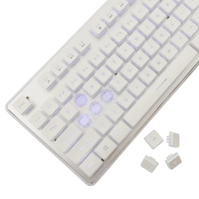 White Shark Tipkovnica GK-003241 TACHI-Bijela-US