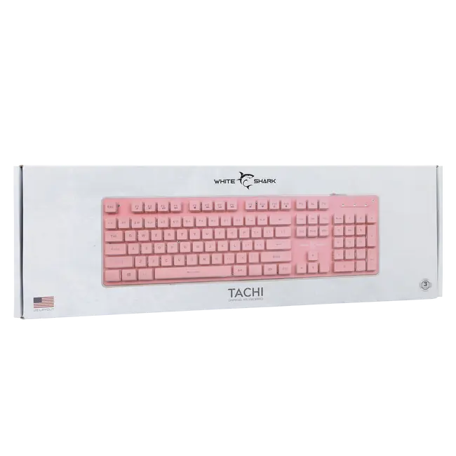White Shark Tipkovnica GK-003441 TACHI-Roza-US