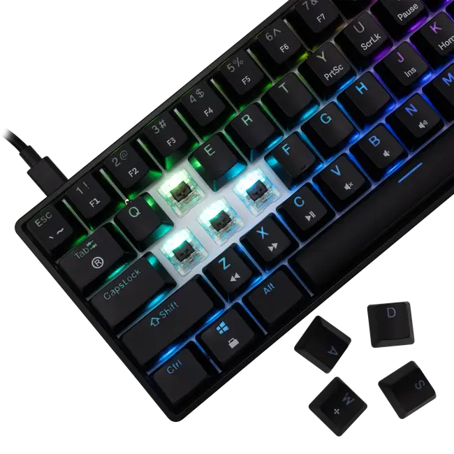 White Shark TIPKOVNICA GK-004131 SHINOBI-2 Crna - Meh. / US- BROWN SW.