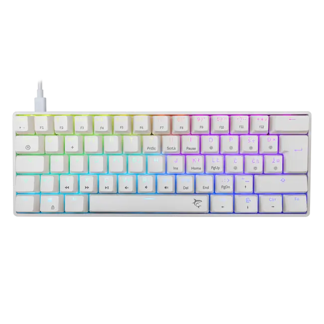 White Shark TIPKOVNICA GK-004212 SHINOBI-2 Bijela- Meh. / HR- RED SW.