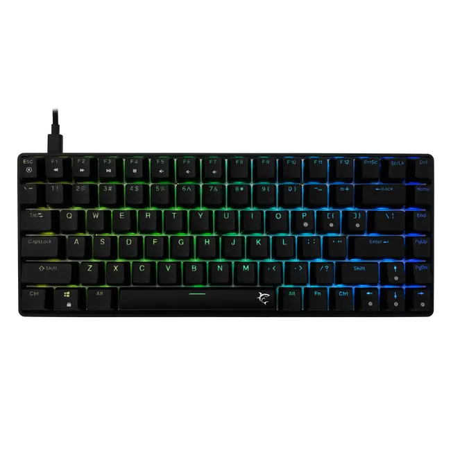 White Shark Tipkovnica GK-005121 HAMACHI Meh. RGB / US - BLUE SW.