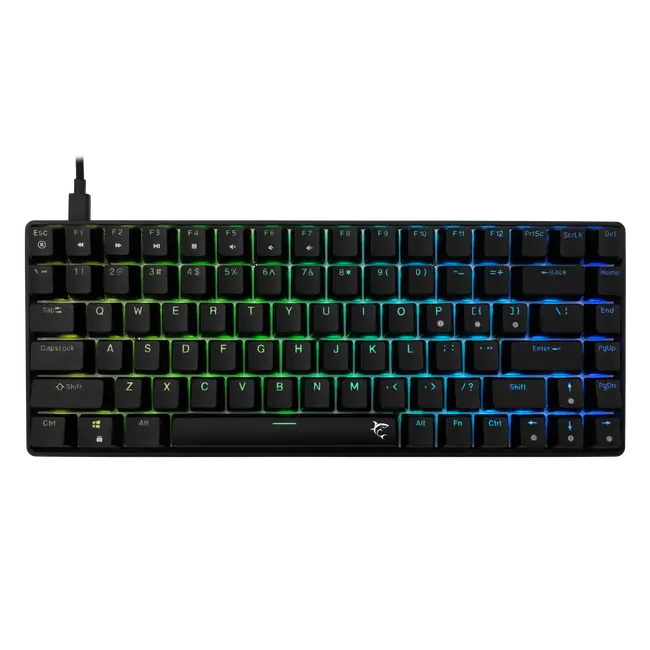 White Shark Tipkovnica GK-005121 HAMACHI Meh. RGB / US - BLUE SW.