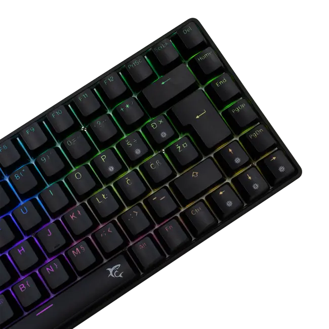 White Shark Tipkovnica GK-005122 HAMACHI Meh. RGB / HR - BLUE SW.