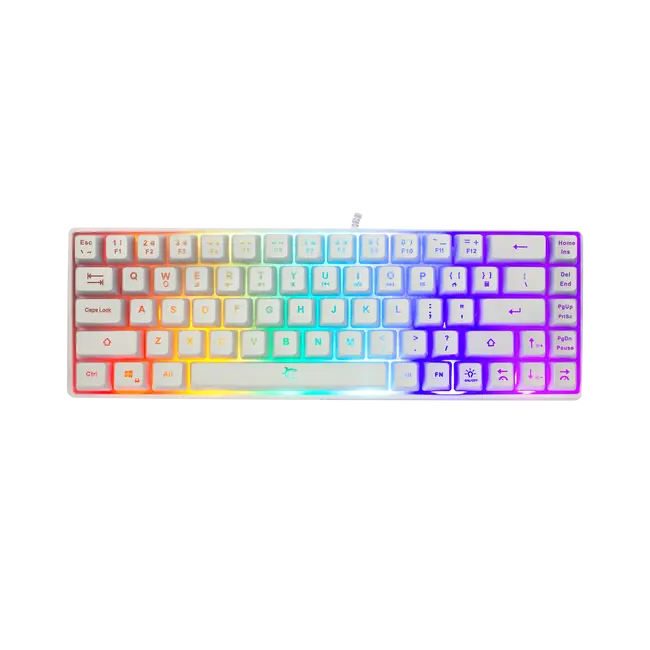 White Shark GK-2201 RONIN Keyboard - White / US
