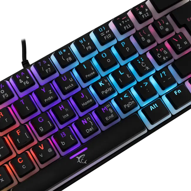White Shark TIPKOVNICA GK-2202 ASHIKO Crna / HR / BLUE.SW.