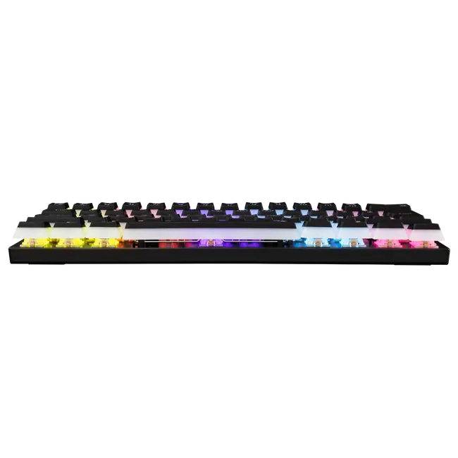 White Shark GK-2202 ASHIKO-2 Keyboard - Black / Mechanical / US - Red Switches