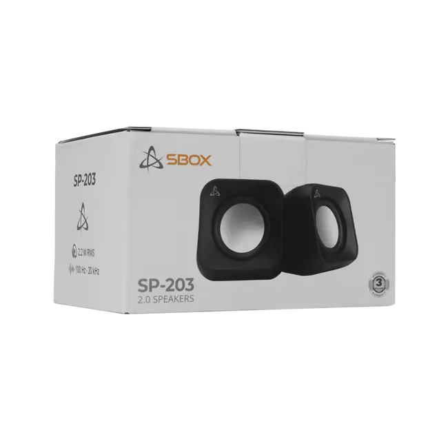 ZVUCNICI SBOX SP-203 Crni