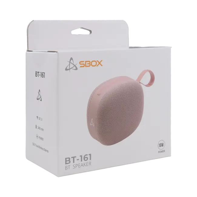 ZVUČNIK SBOX BLUETOOTH BT-161 Roza