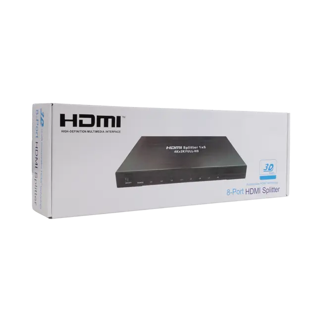 HDMI SPLITTER SBOX HDMI 1x8 4K@30Hz