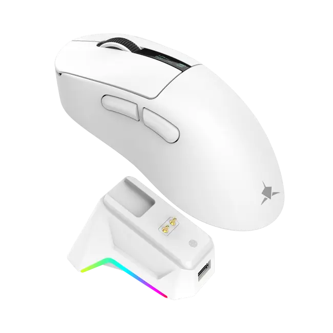 White Shark MIŠ WGM-5023 GAWAIN / 12.000 DPI - Bijeli / Wireless