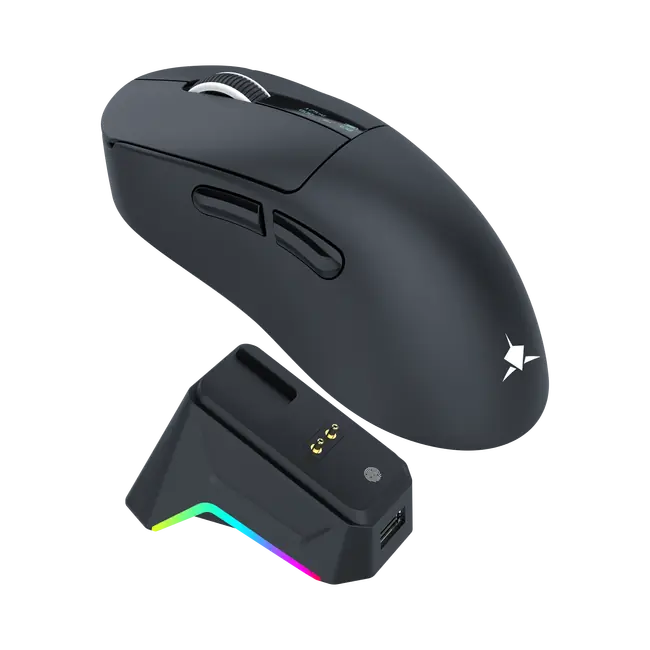 White Shark MIŠ WGM-5023 GAWAIN / 12.000 DPI - Crni / Wireless