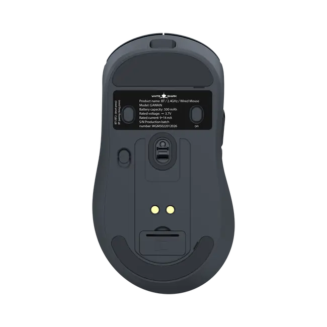 White Shark MIŠ WGM-5023 GAWAIN / 12.000 DPI - Crni / Wireless