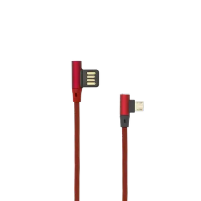 KABEL SBOX USB->Micro USB 90 M/M 1,5M Crveni
