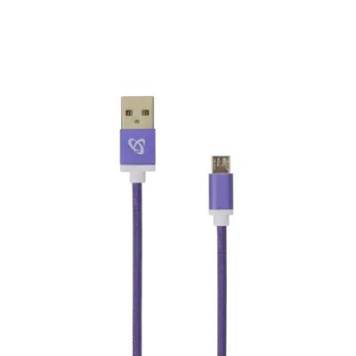 KABEL SBOX USB->MICRO USB M/M 1,5M Fruity Ljubičasti