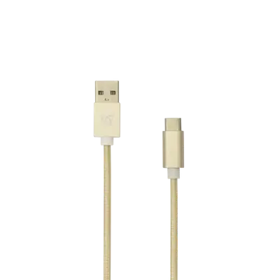 KABEL SBOX USB->TYPE C M/M 1,5M Fruity Zlatni