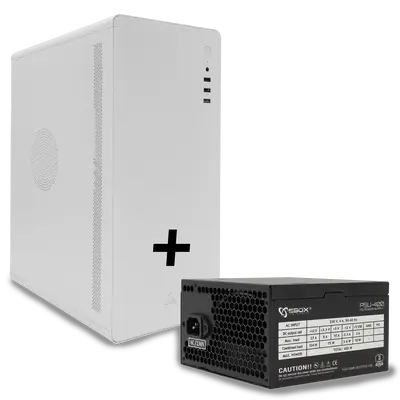 KUĆIŠTE SBOX PCC-500W ATX + NAPAJANJE PSU-400