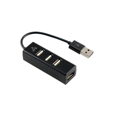 USB RAZDJELNIK SBOX H-204 Crni / USB-2.0 4 Ulaza