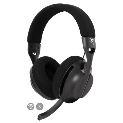 White Shark HEADSET WGH-2441 FALCON Black - Wireless