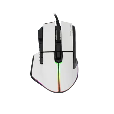 White Shark MIŠ GM-9006 MARROK Bijeli RGB / 12.000 dpi