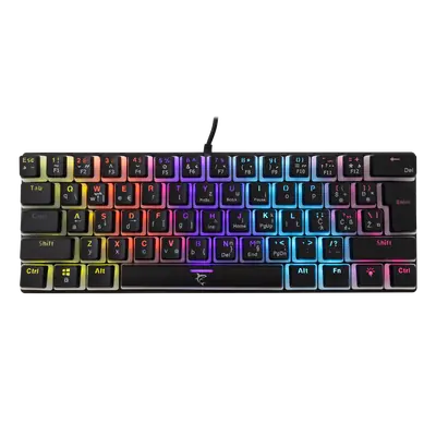 White Shark TIPKOVNICA GK-2202 ASHIKO Crna / HR / BLUE.SW.