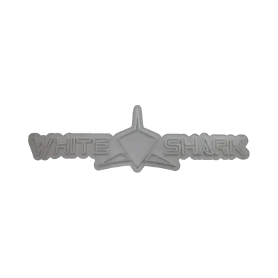 WHITE SHARK PROMO LED LOGO/ Transparent- zidni